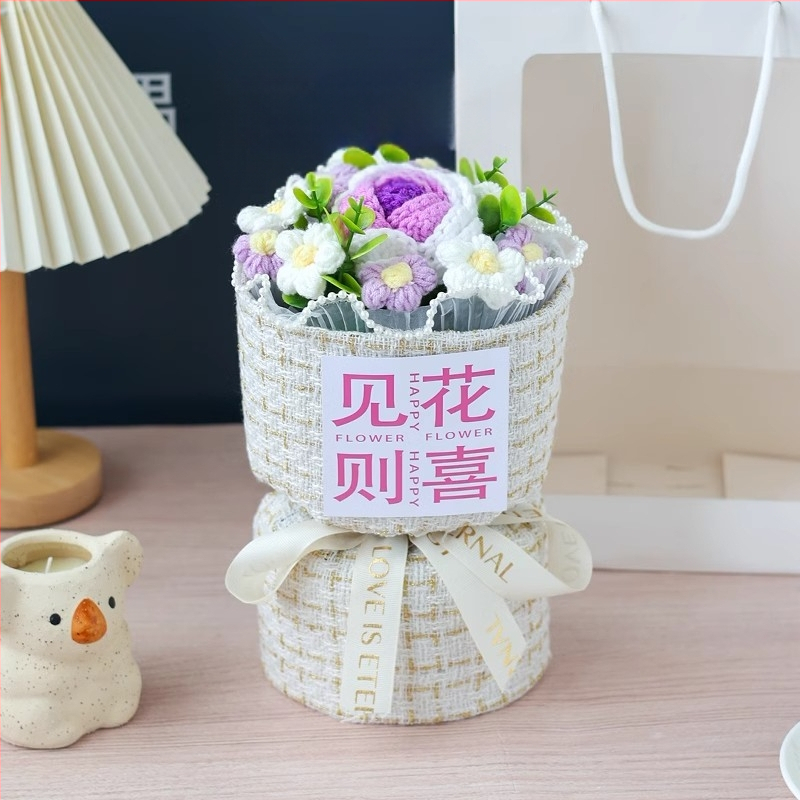 Kootud villast lillekimp õpetajapäevaks sõbrannale, parimale sõbrale ja klassikaaslasele lõpu-, sünnipäeva- ja Hiina valentinipäevakingiks