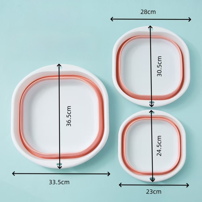 Kokkupandav kraanikauss ühiselamu kasutamiseks õpilase beebipesu näole kaasaskantav reisikompressioonveekauss majapidamiseks ristkülikukujuline