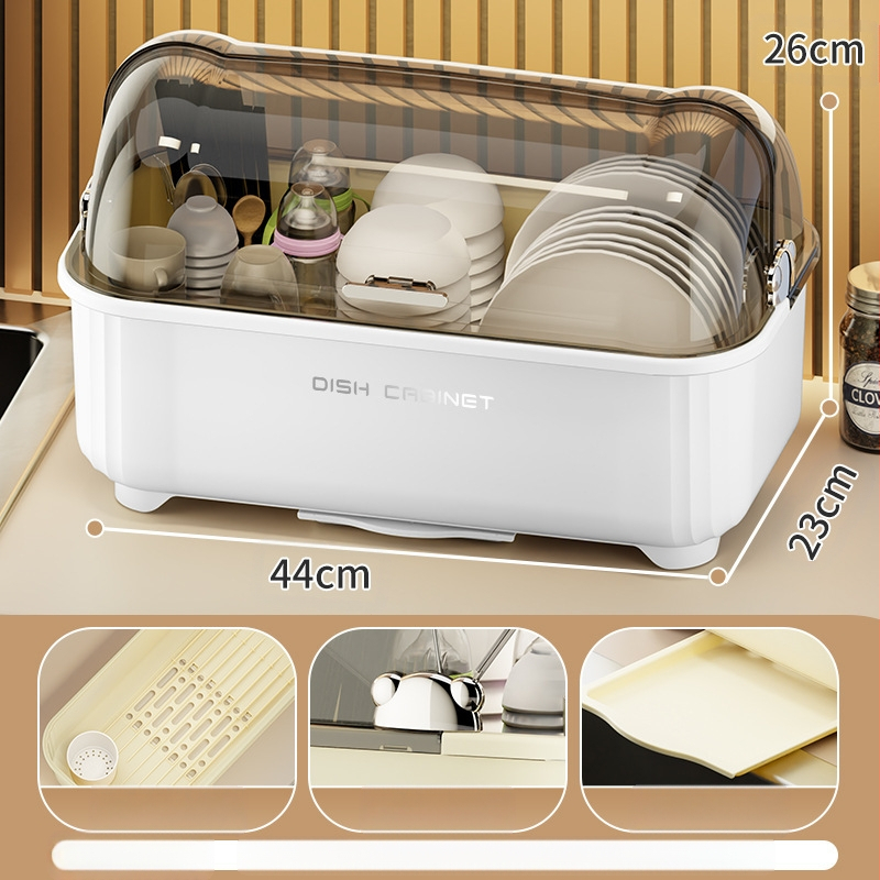 Dubenėlių ir lazdelių laikymo dėžutė Indų ir indų laikymo lentynėlė Virtuvės namų apyvokos daugiafunkcis džiovinimo stovas su dangčiu Spintelės laikymo dėžutė