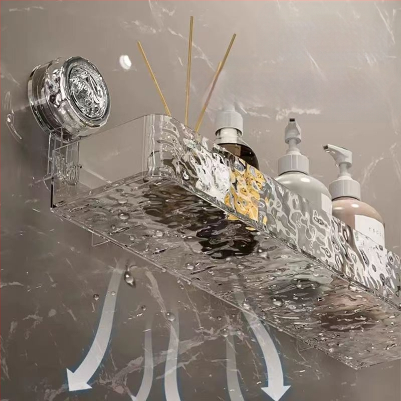 Majapidamises kasutatav kõrgekvaliteediline imemistüüpi hoiuriiul. Vaba lahtivõtmine ja jälgi mittejälgiv paigaldus. Köögi- ja tualettruumi hoiuriiul.