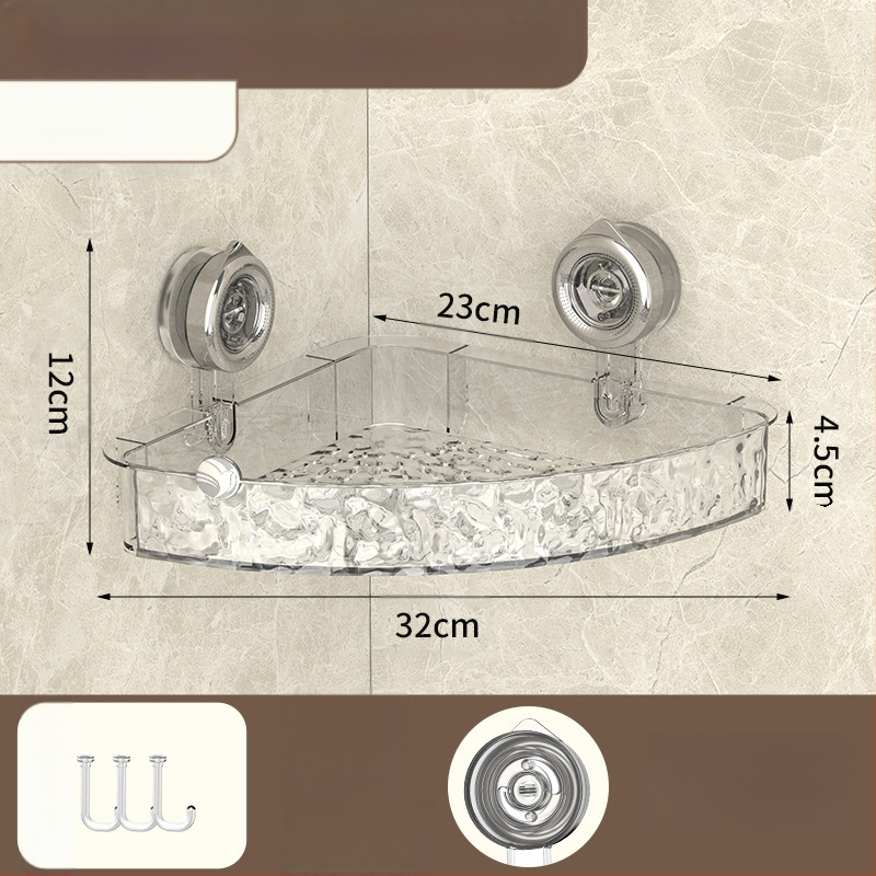 Majapidamises kasutatav kõrgekvaliteediline imemistüüpi hoiuriiul. Vaba lahtivõtmine ja jälgi mittejälgiv paigaldus. Köögi- ja tualettruumi hoiuriiul.
