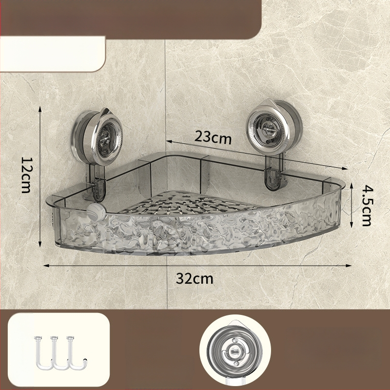 Majapidamises kasutatav kõrgekvaliteediline imemistüüpi hoiuriiul. Vaba lahtivõtmine ja jälgi mittejälgiv paigaldus. Köögi- ja tualettruumi hoiuriiul.