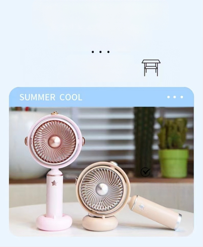 2025 m. populiarus mini nešiojamas mažas ventiliatorius, darbalaukio mobiliojo telefono laikiklis, ventiliatorius studentams, vasaros nešiojamas ventiliatorius, dovana