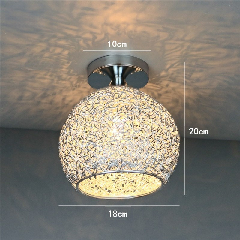 Moodne lihtne värviline LED-laelamp Skandinaavia stiilis magamistuba, lastetuba, rõdu, vahekäik, koridor, koduvalgustid