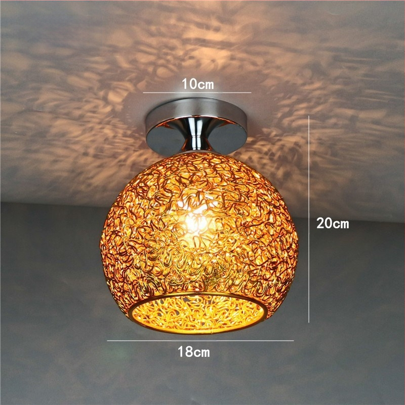 Moodne lihtne värviline LED-laelamp Skandinaavia stiilis magamistuba, lastetuba, rõdu, vahekäik, koridor, koduvalgustid