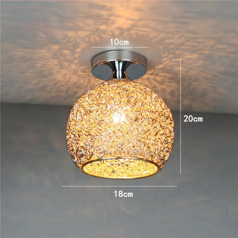 Moodne lihtne värviline LED-laelamp Skandinaavia stiilis magamistuba, lastetuba, rõdu, vahekäik, koridor, koduvalgustid