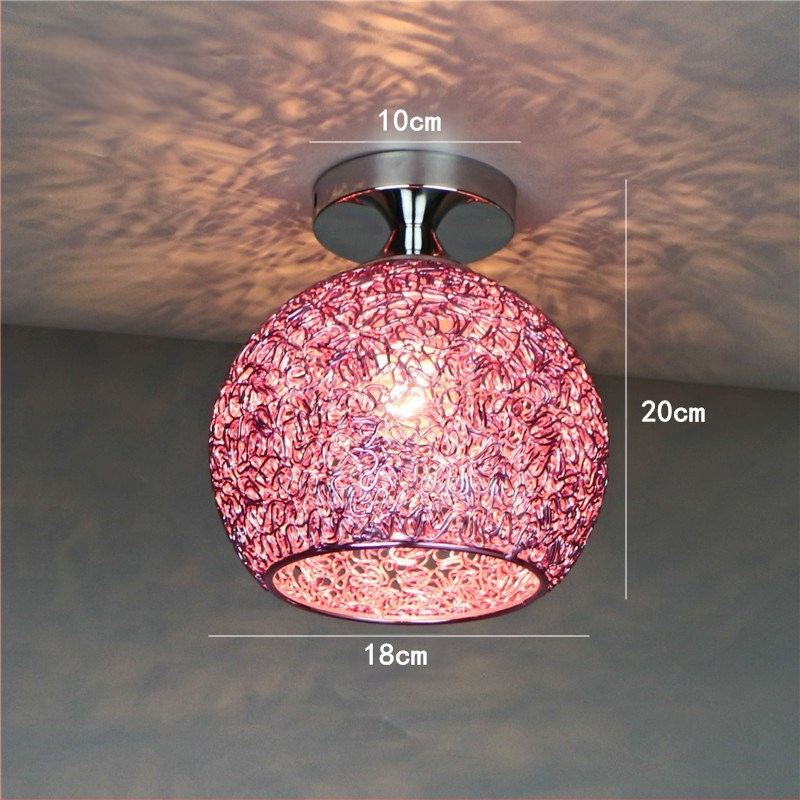 Moodne lihtne värviline LED-laelamp Skandinaavia stiilis magamistuba, lastetuba, rõdu, vahekäik, koridor, koduvalgustid