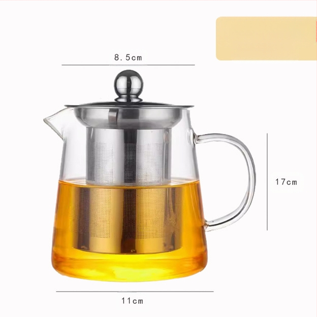 Elektrinis keraminis viryklės arbatos virdulys stiklinis virdulys sveikatos virdulys grynas stiklas didelis borosilikatinis virdulys didelė talpa gali talpinti šaltą vandenį