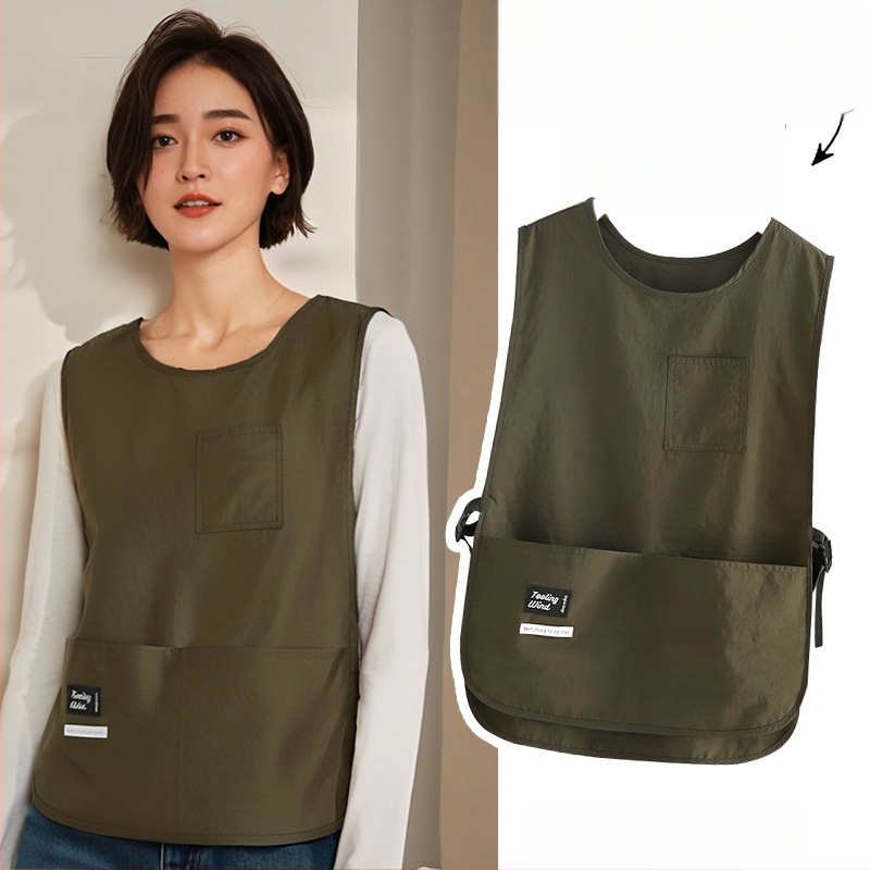 Veekindel tööriistavest, majapidamisköögi põll, toitlustuse spetsiaalne vest, 2025. aasta moodne toiduvalmistamise vöö meestele ja naistele