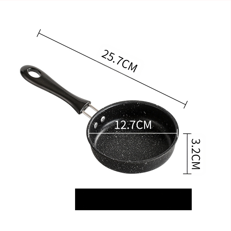 Keptuvė neprideganti keptuvė buitinei dujinei viryklei blynų keptuvė keptas kiaušinis kepsnys indukcinė viryklė tinka mažai keptuvei „Maifan“ akmeniui