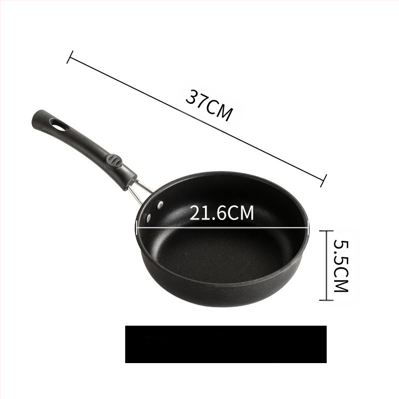 Keptuvė neprideganti keptuvė buitinei dujinei viryklei blynų keptuvė keptas kiaušinis kepsnys indukcinė viryklė tinka mažai keptuvei „Maifan“ akmeniui