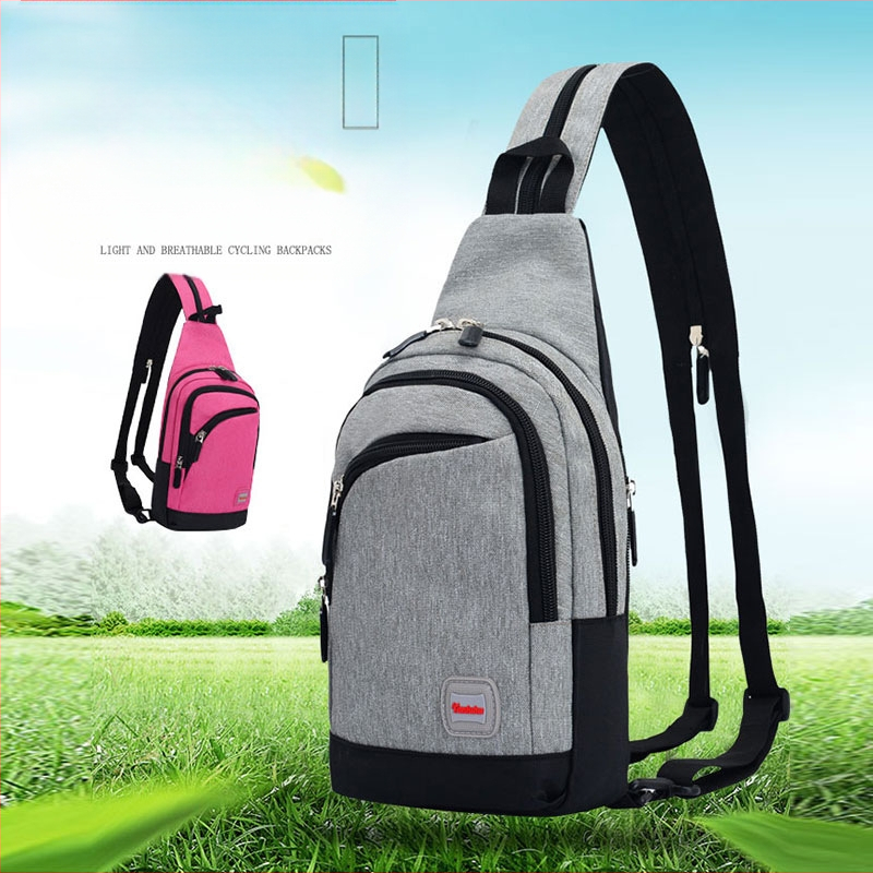 Vonkajší nový pánsky batoh Dámsky batoh Crossbody taška Jazdná športová taška