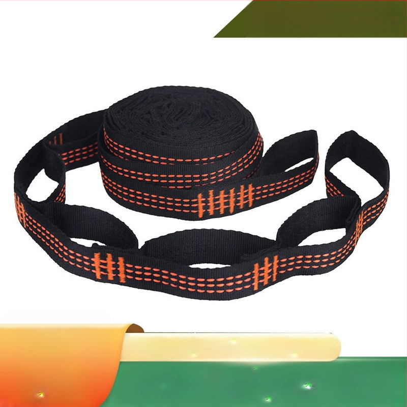 Алуминиева сплав, за къмпинг, планинарство, катарама, костюм, D-тип люлка, аксесоари за въжета, каишка за хамак, полиестерна панделка, колан за дърво