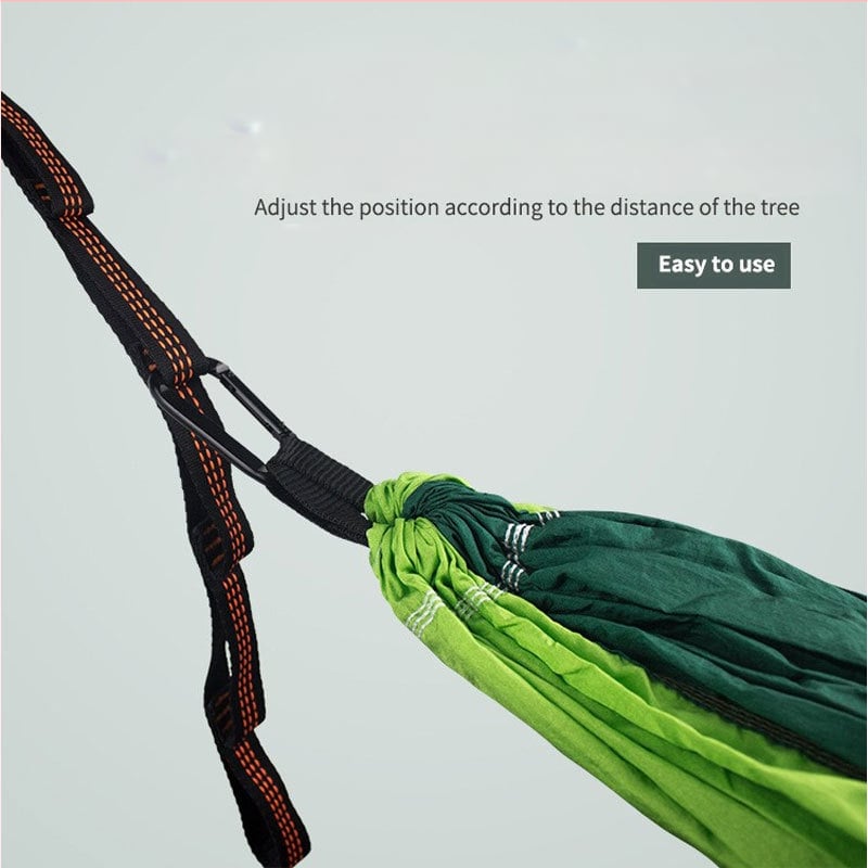 Алуминиева сплав, за къмпинг, планинарство, катарама, костюм, D-тип люлка, аксесоари за въжета, каишка за хамак, полиестерна панделка, колан за дърво