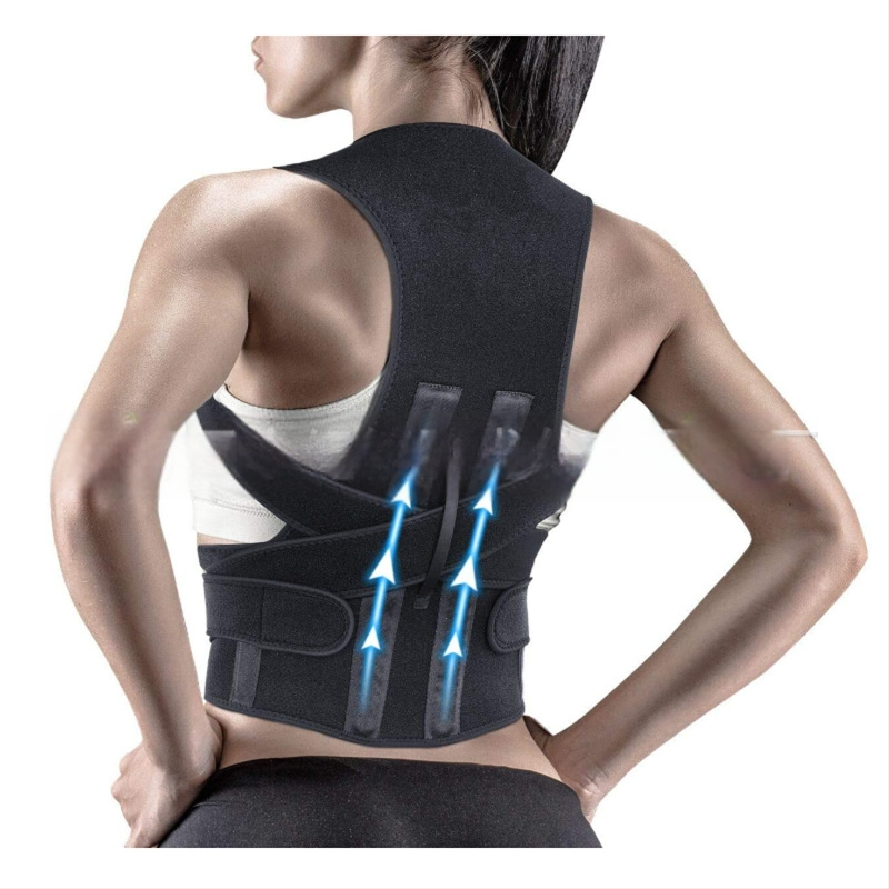 3-цветен опционален колан за корекция на гърба, седящ дишащ невидим колан за корекция на стойката, корекция на износването на гърба, колан за корекция на износването на гърба, Amazon