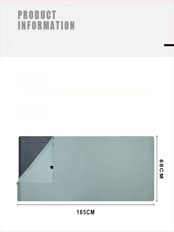 Nešiojamas jogos kilimėlio audinys, lengvas, prakaitą sugeriantis, neslystantis jogos rankšluostis, skirtas jogai patalpose, fitneso sportui, jogai namuose