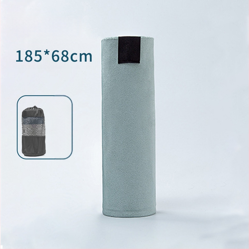 Nešiojamas jogos kilimėlio audinys, lengvas, prakaitą sugeriantis, neslystantis jogos rankšluostis, skirtas jogai patalpose, fitneso sportui, jogai namuose
