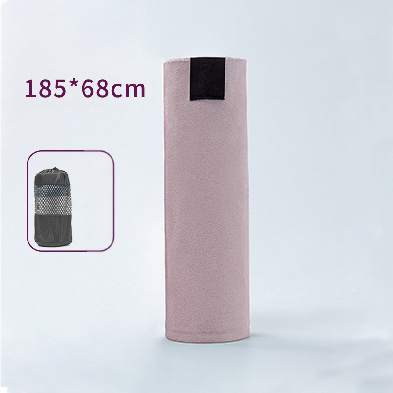 Nešiojamas jogos kilimėlio audinys, lengvas, prakaitą sugeriantis, neslystantis jogos rankšluostis, skirtas jogai patalpose, fitneso sportui, jogai namuose
