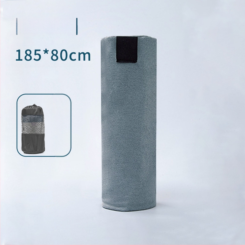 Nešiojamas jogos kilimėlio audinys, lengvas, prakaitą sugeriantis, neslystantis jogos rankšluostis, skirtas jogai patalpose, fitneso sportui, jogai namuose