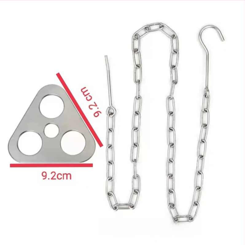 Välistingimustes lõkkeaseme rippuv pott piknikutulealus roostevabast terasest kaasaskantav kokkupandav statiiv