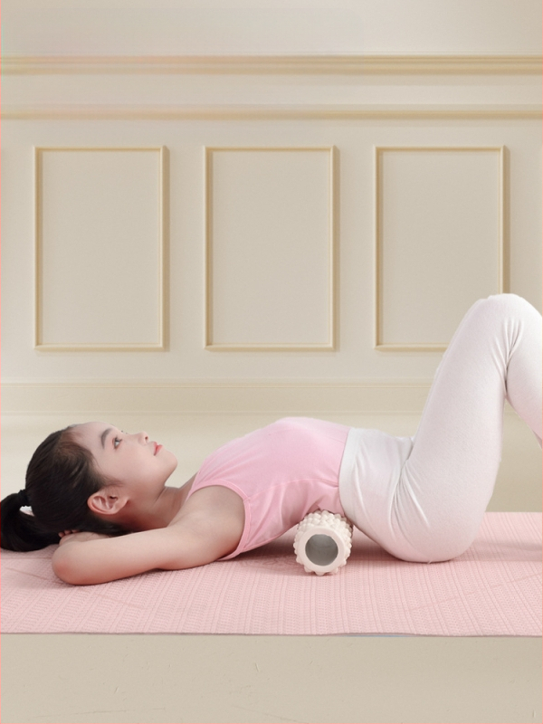 Băț de masaj pentru copii, coloană de yoga, ax din spumă, yoga pentru părinți și copii, relaxare pentru picioare, masaj cu role cu dinți de lup, non-lungi