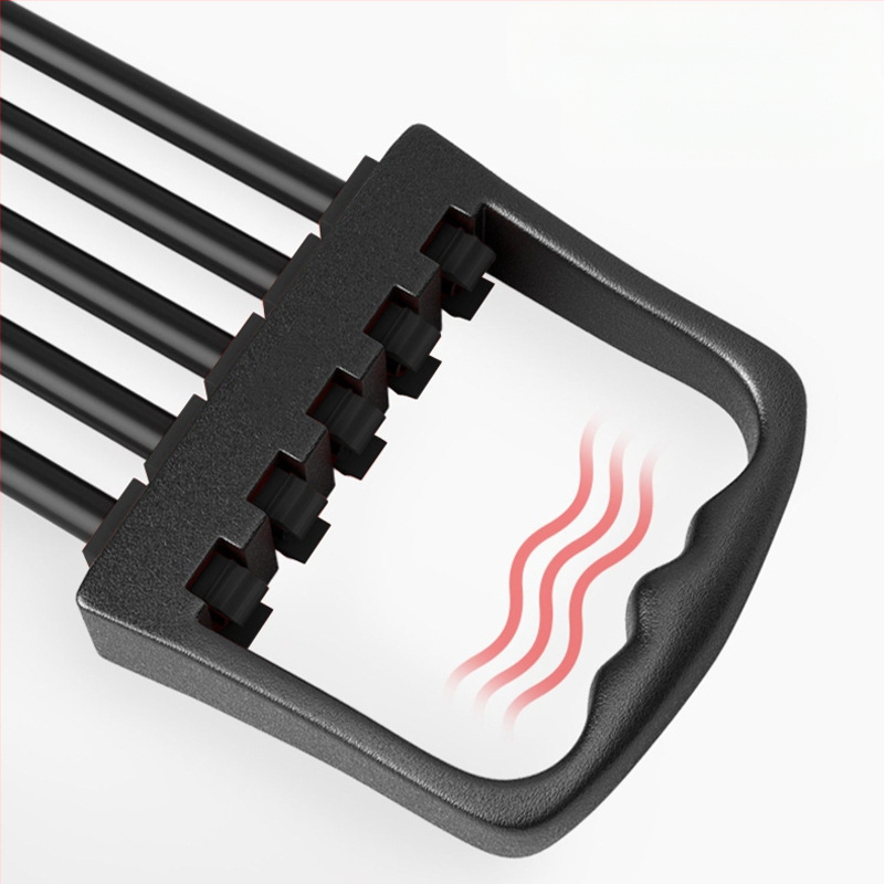 Viie toruga rindkere laienduspingutusseade, treeningvarustus selja treenimiseks, kodune lihaste elastne toru pingutusseade, eemaldatav tõmbenöör