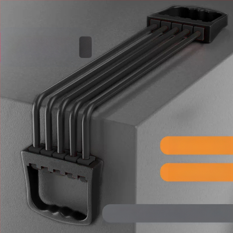 Viie toruga rindkere laienduspingutusseade, treeningvarustus selja treenimiseks, kodune lihaste elastne toru pingutusseade, eemaldatav tõmbenöör