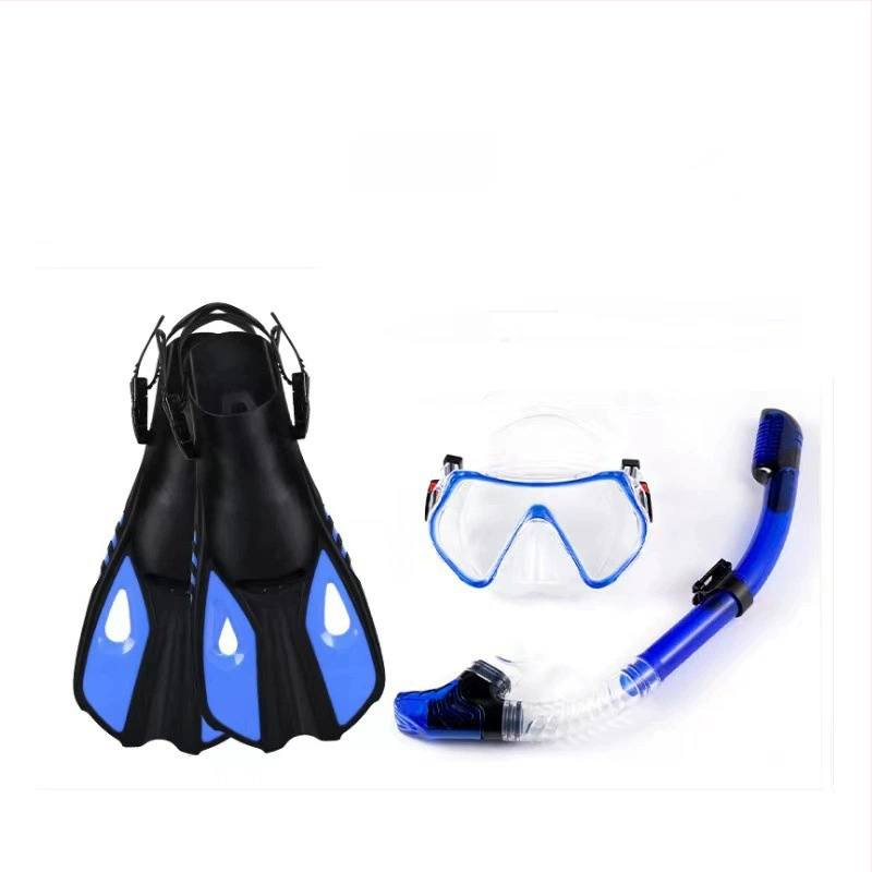 Piiriülene snorgeldamine sanbao sukeldumismask HD suure raamiga sukeldumisprillid hingamistoru lestad kolmeosaline komplekt tehase hulgimüük