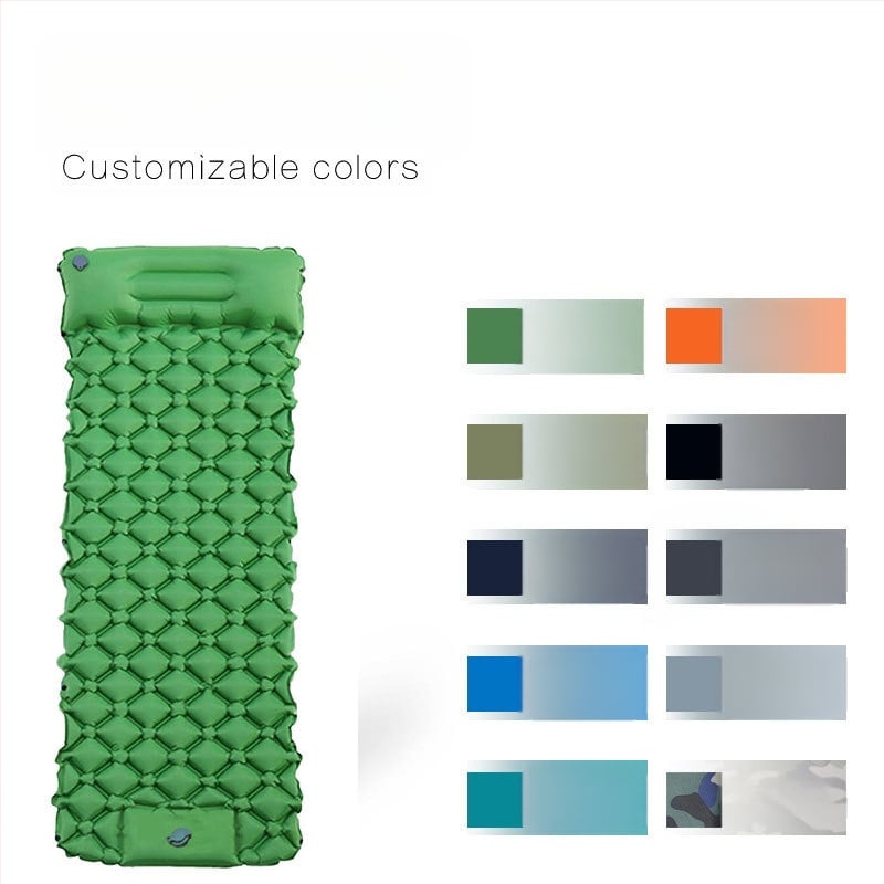 Фабрична надуваема постелка за открито, автоматично надуваемо легло, къмпинг, къмпинг, надуваема постелка за спане, влагоустойчива постелка, палатка