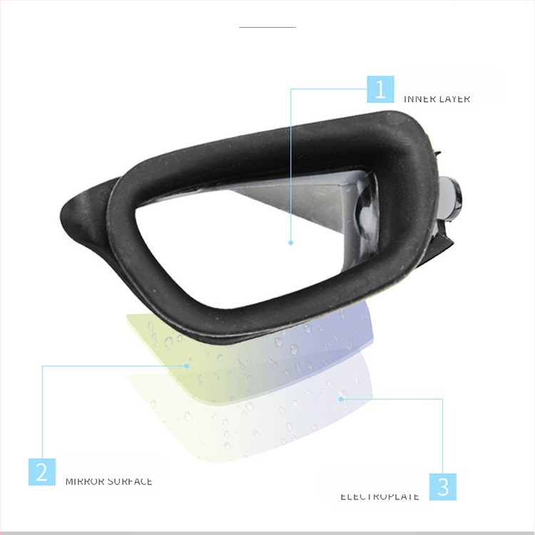 Suaugusiųjų plaukimo akinių komplektas, keturių dalių silikoniniai plaukimo akiniai vyrams ir moterims, profesionali vandeniui atspari plaukimo įranga, apsauganti nuo rasojimo