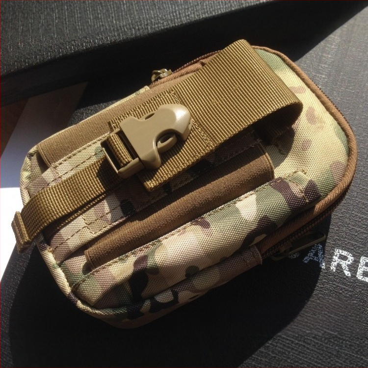 Välisportidele mõeldud multifunktsionaalne taktikaline vöökott suure ekraaniga mobiiltelefoni veekindel rippkott spordivöökott rippuv kaelakott äikese vöökott