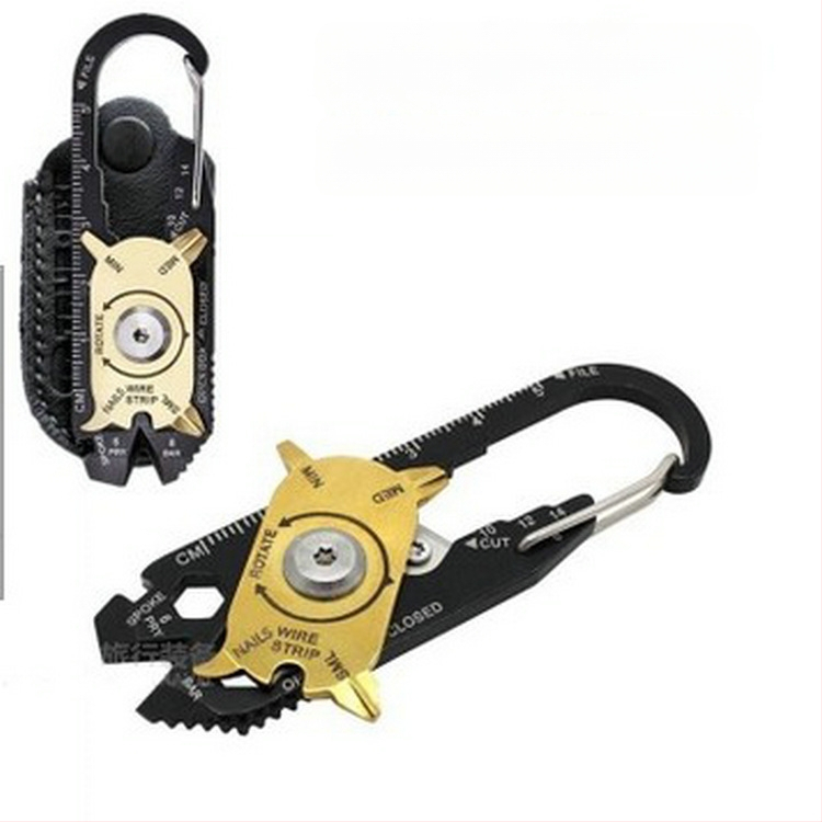 20-ühes rattaga multifunktsionaalne kombineeritud tööriist roostevabast terasest mutrivõti kruvikeeraja EDC kaasaskantav õuevidin