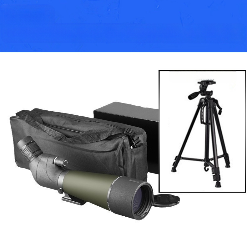 Tarpvalstybinis karštas išpardavimas 20-60X80 paukščių stebėjimo veidrodis HD naktinio matymo 80 didelio skersmens lauko paukščių stebėjimo veidrodis didmeninė prekyba