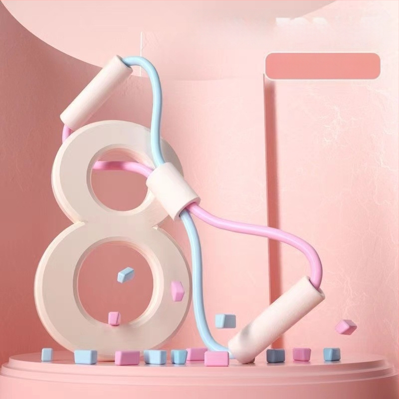 Jogos Pilateso pasipriešinimo žiedas, magiškas juosmens formavimas, grožio artefaktas, lieknos kojos, klubų kėlimo fitneso pilvo žiedas, šerdies treniruočių įranga