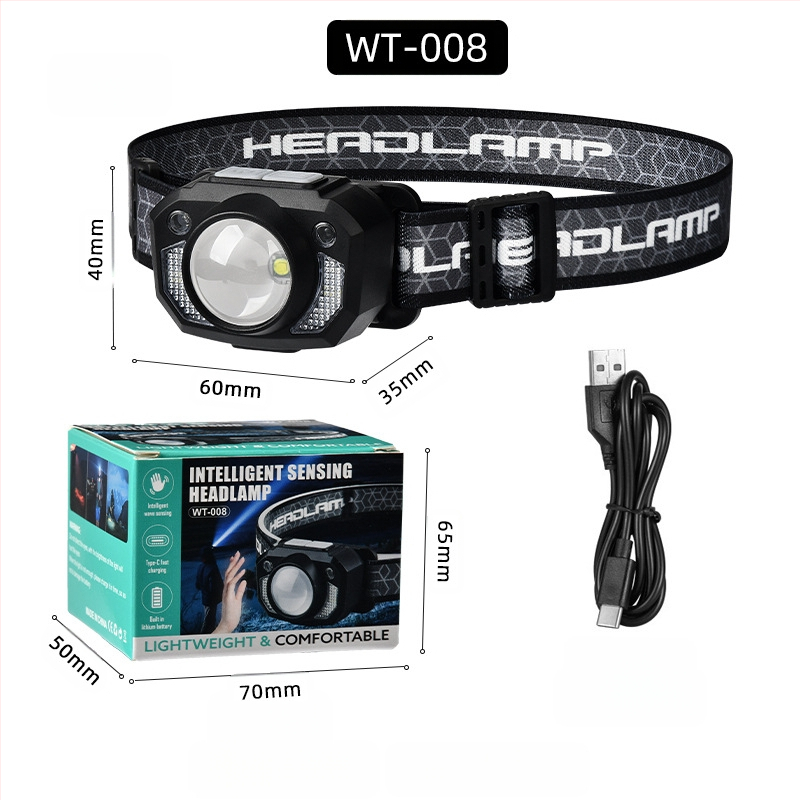 AliExpressi induktsioontulelatern tugev valgus LED mini kaasaskantav õues seiklus telkimiskalastustulelatern COB hoiatustulelatern