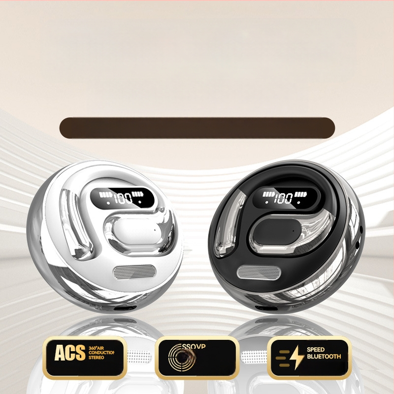 2025 m. naujas produktas K02-K03 belaidės „Bluetooth“ ausinės 5.5, prie ausies tvirtinamos binauralinės stereofoninės M76 eksporto karšto modelio žinios