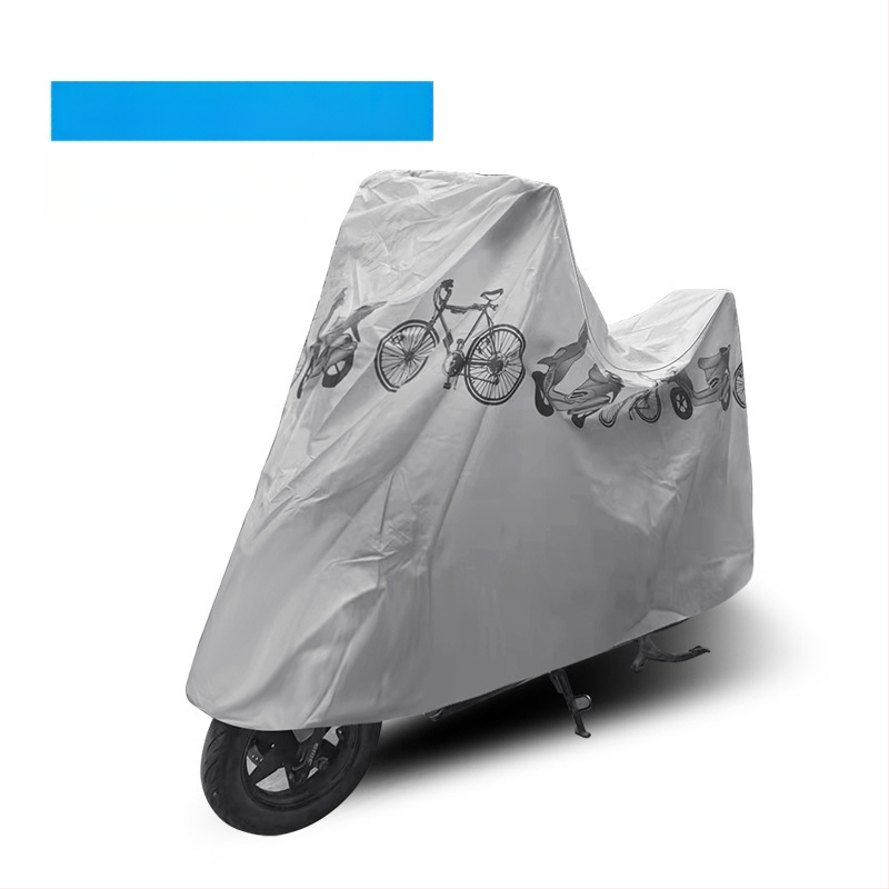 Jednovrstvový autoplášť PEVA pre elektrický bicykel Prachotesné, dažďuvzdorné a slnečnoodolné oblečenie pre elektrický bicykel