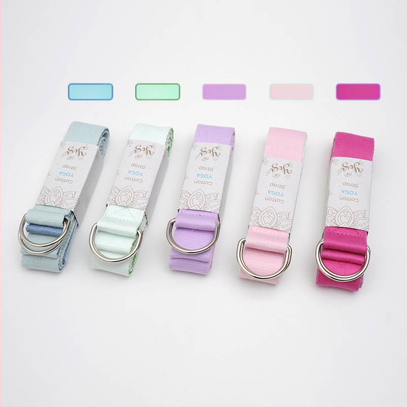 Kahevärviline Iyengari jooga venitusvöö pingutusvöö jooganöör jooga abivahendid tarvikud