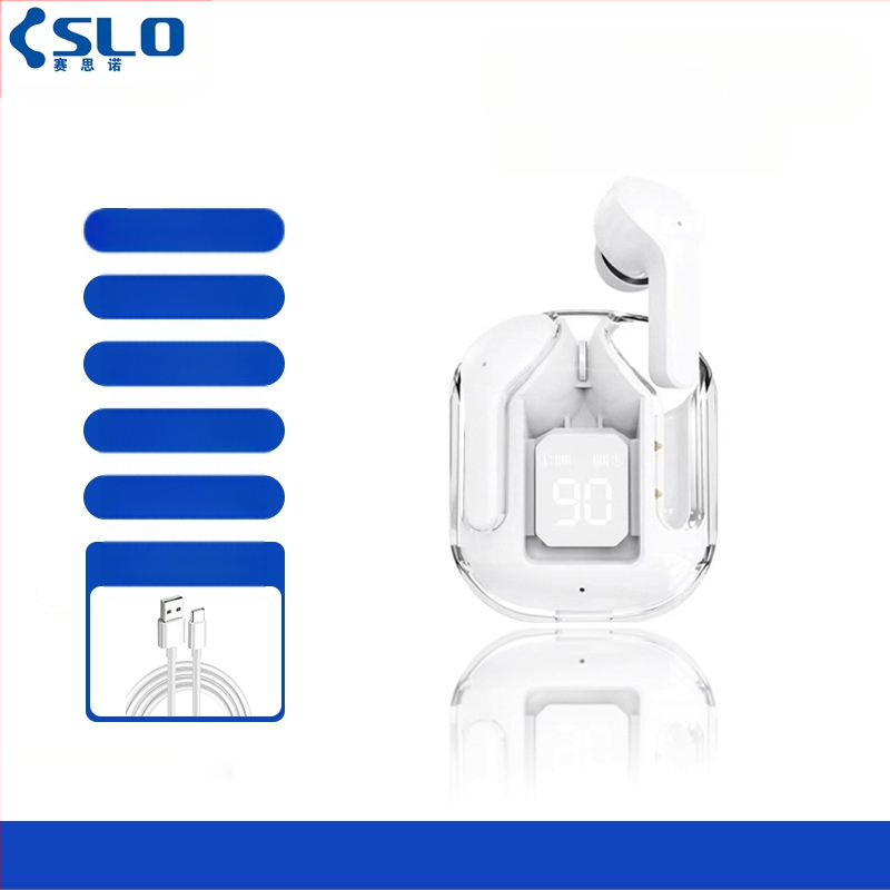 „Saino“ belaidės „Bluetooth“ ausinės, tinkančios 16Promax, Apple 15Pro, Huawei, Oppo, Xiaomi, Type-C įkrovimui