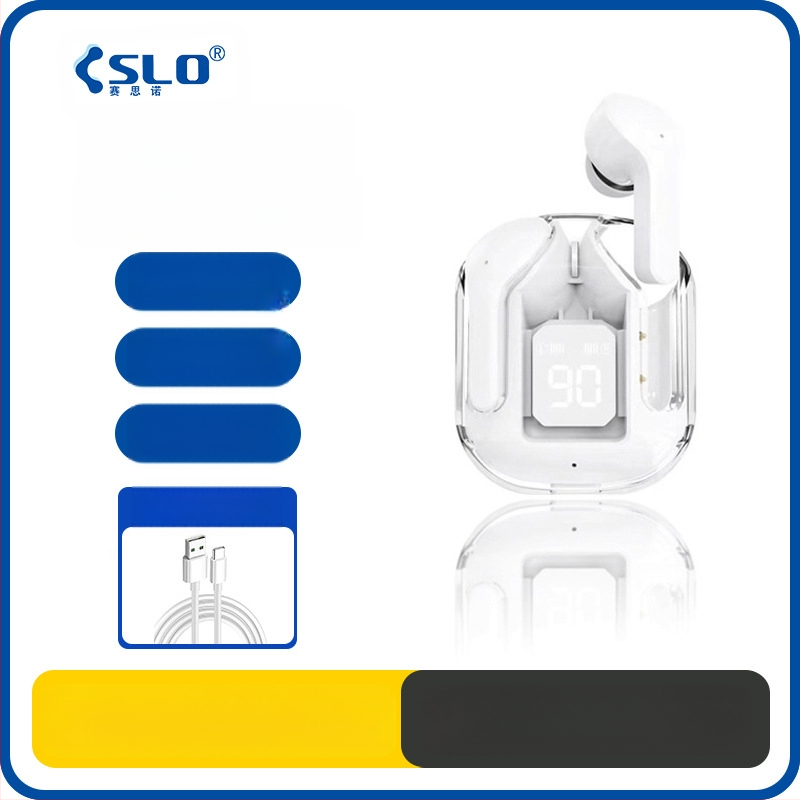 „Saino“ belaidės „Bluetooth“ ausinės, tinkančios 16Promax, Apple 15Pro, Huawei, Oppo, Xiaomi, Type-C įkrovimui