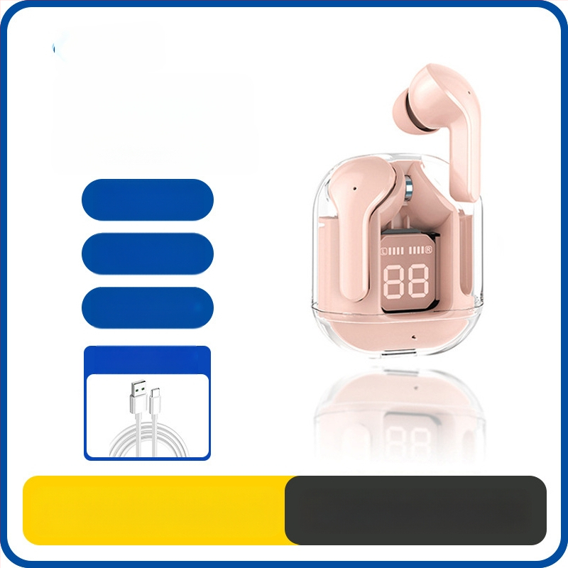 „Saino“ belaidės „Bluetooth“ ausinės, tinkančios 16Promax, Apple 15Pro, Huawei, Oppo, Xiaomi, Type-C įkrovimui