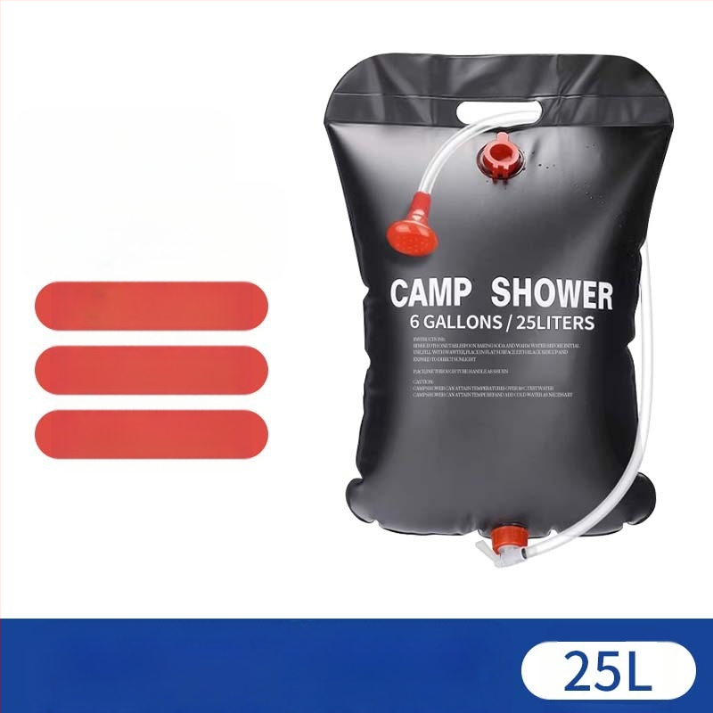 Lauko saulės vandens krepšys stovyklavimui Nešiojamas vonios karšto vandens krepšys Kelionių stovykla Didelės talpos sulankstomas vandens laikymo krepšys