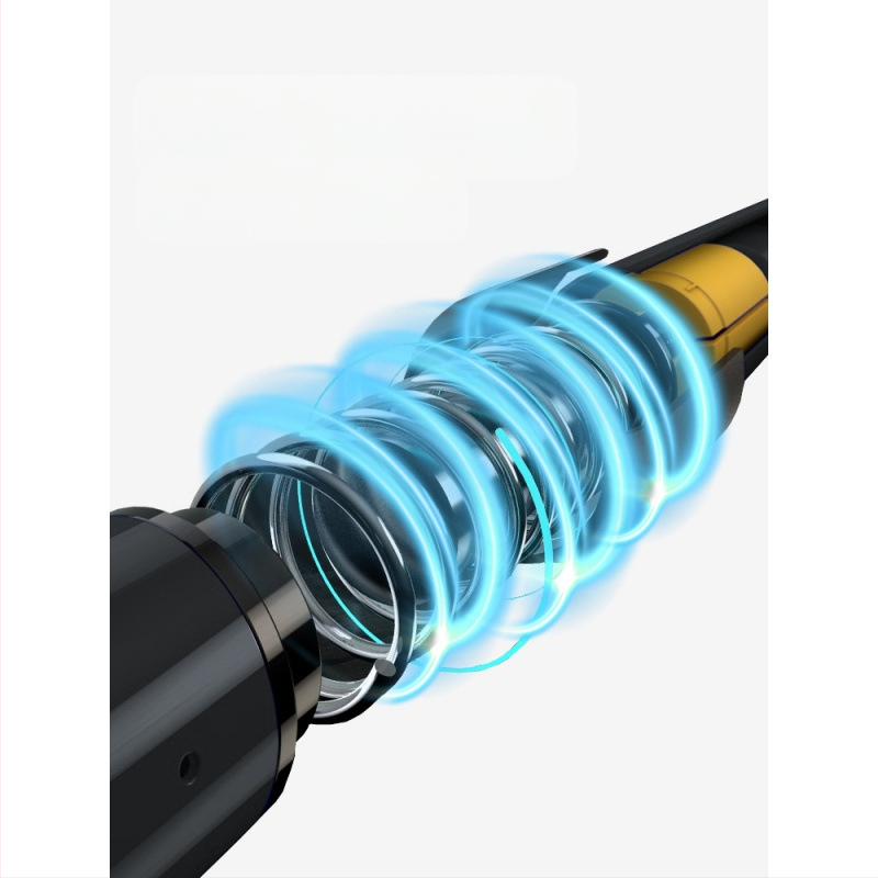 Alpinizmo personalo lazda iš anglies pluošto teleskopinės sulankstomos lazdos, profesionali lauko žygių kalnų laipiojimo įranga, neslystanti ramentė