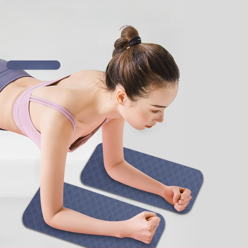 Στρώμα γιόγκα ορθογώνιο επίπεδο μαξιλάρι στήριξης αγκώνα φορητό αθλητικό στρώμα γιόγκα TPE στρώμα γιόγκα γόνατο μαξιλάρι