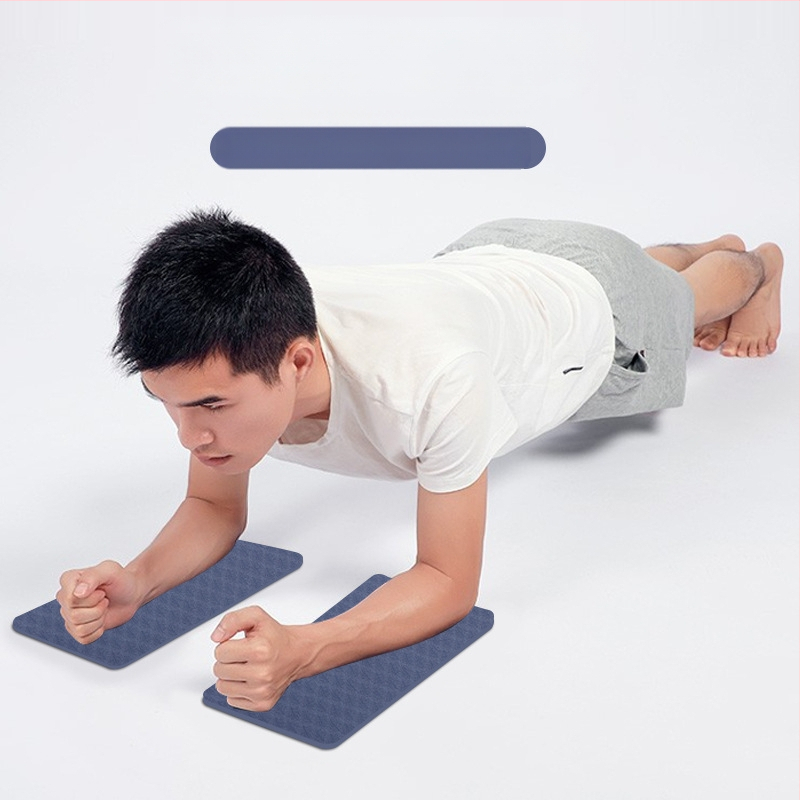 Στρώμα γιόγκα ορθογώνιο επίπεδο μαξιλάρι στήριξης αγκώνα φορητό αθλητικό στρώμα γιόγκα TPE στρώμα γιόγκα γόνατο μαξιλάρι