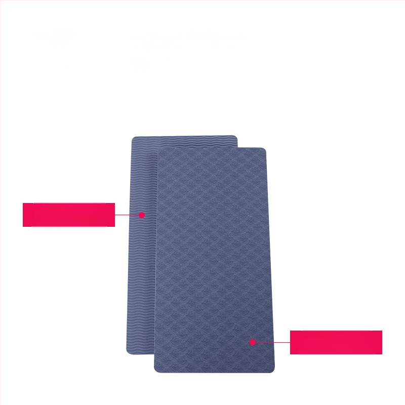 Στρώμα γιόγκα ορθογώνιο επίπεδο μαξιλάρι στήριξης αγκώνα φορητό αθλητικό στρώμα γιόγκα TPE στρώμα γιόγκα γόνατο μαξιλάρι