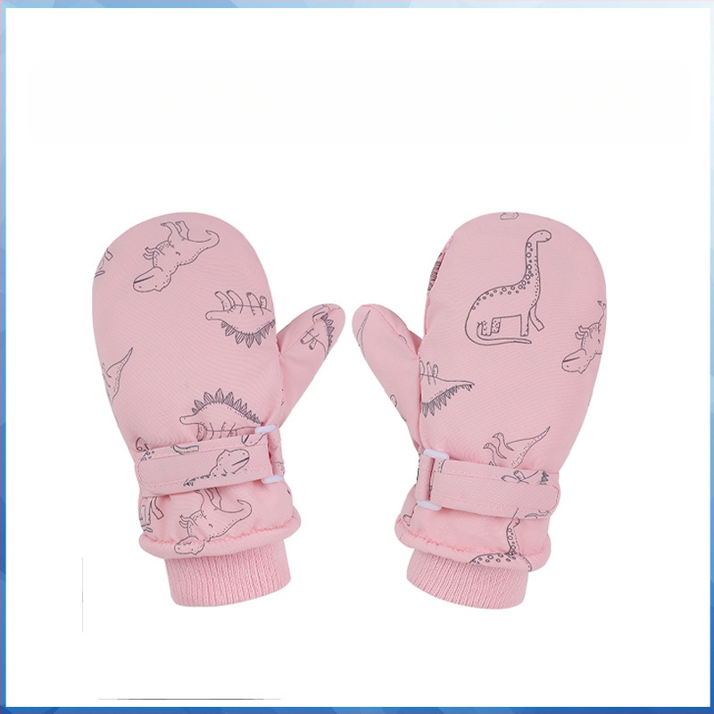 Piiriülesed uued laste kindad fliisvoodriga paksendatud poiste kindad talvekindad tüdrukute kindad beebidele veekindlad suusakindad