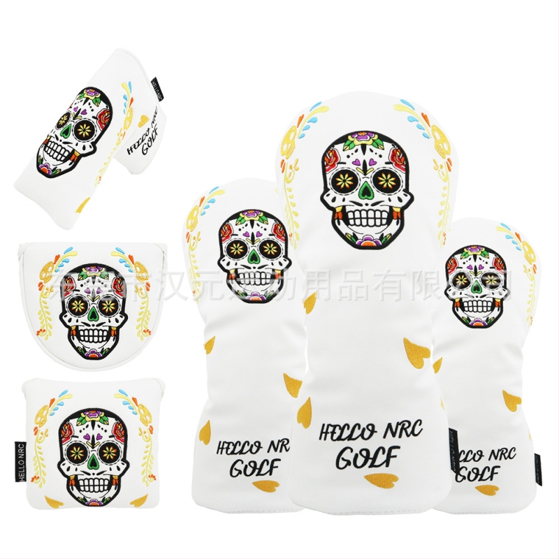 Naujų gamintojų didmeninė tarpvalstybinė elektroninės prekybos golfo lazdos uždangalai, mediniai lazdos kostiumai, kaukolės stūmimo lazdos uždangalai