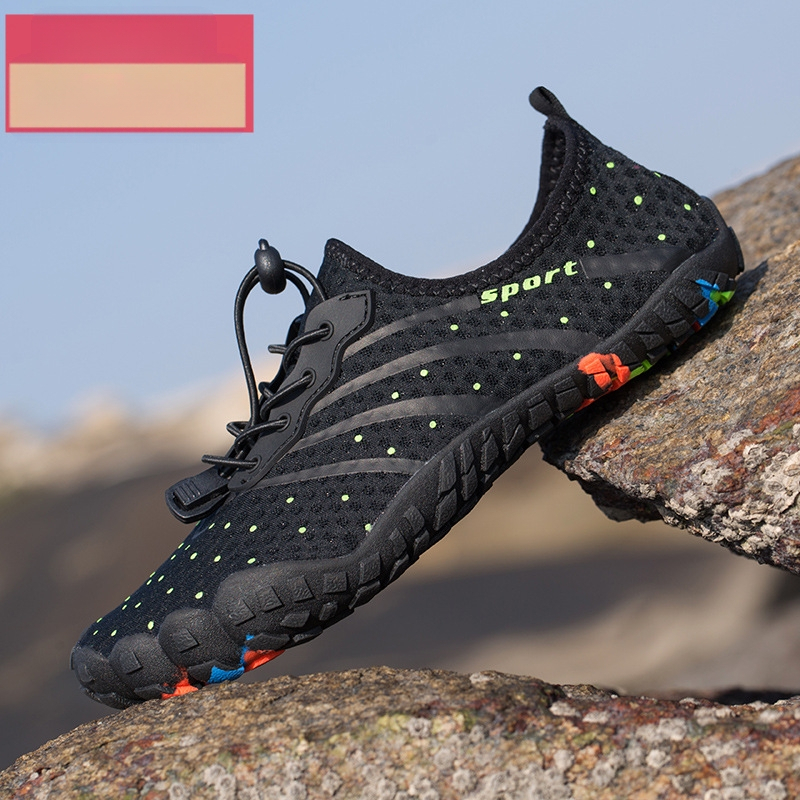 Suvised õues kasutatavad jälgimiskingad, libisemiskindlad, kulumiskindlad vee- ja maapealsed universaalsed rannakingad, meeste ja naiste kiiresti kuivavad kahlamiskingad, looduslike jälgimiskingad