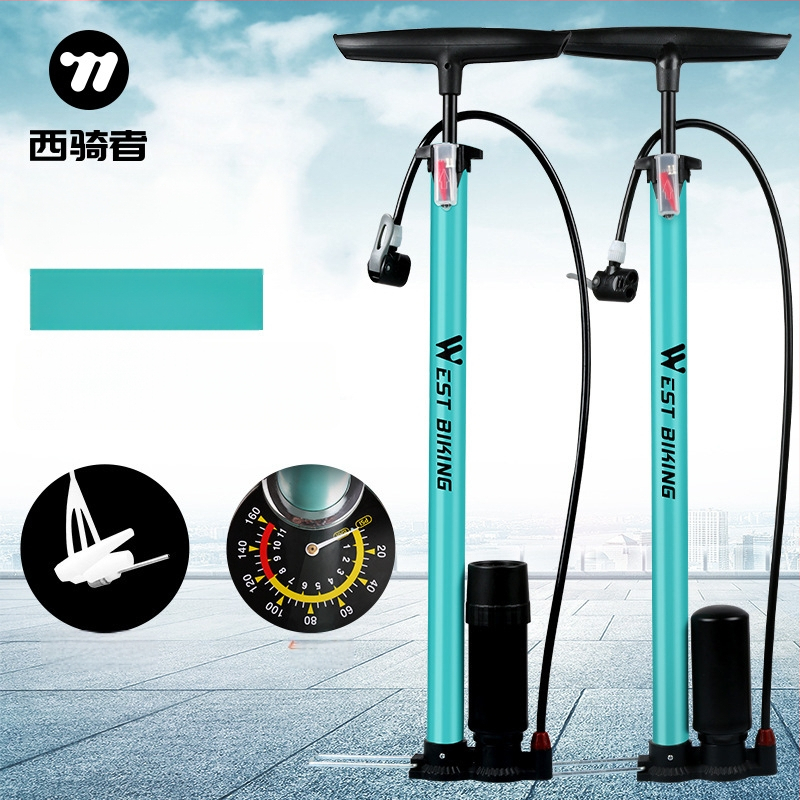 „West Rider“ aukšto slėgio siurblys kalnų dviračiui, nešiojamam automobiliui, krepšiniui, akumuliatoriui, automobiliui, motociklui, siurbliui